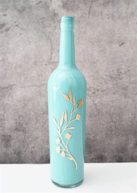 How to Paint Wine Bottles