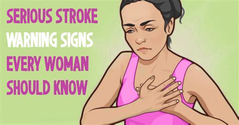 Stroke Warning Signs Women Should Know Before It's Too Late | Warning ...