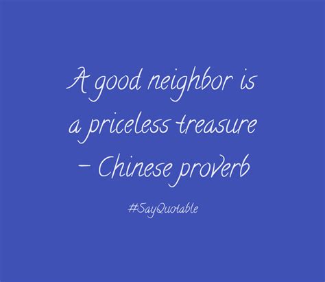 inspirational good neighbor quotes - Jung Beyer