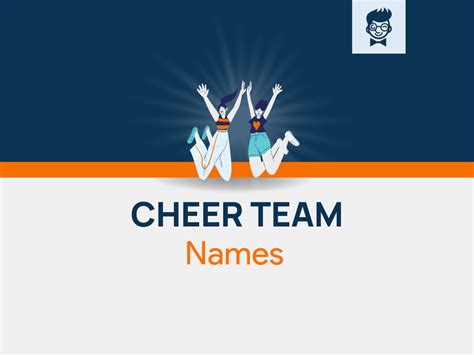 600 Cool Cheer Team Names Ideas - BrandBoy