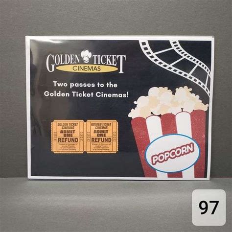 Two passes to the Golden Ticket Cinemas in Rapid City! Donated by ...