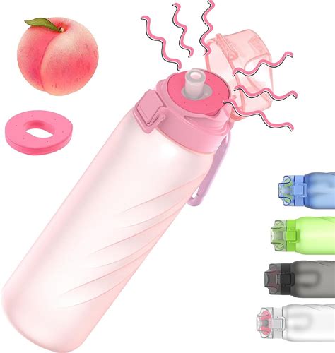 Scent-Based Water Bottle with Straw, Leakproof Flip, 1-Pack Scent Pod