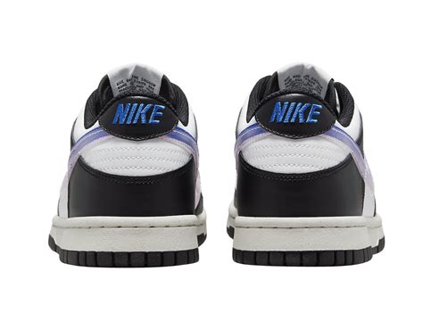 Nike Dunk Low GS Black White Game Royal FD0689-001 - KicksOnFire.com