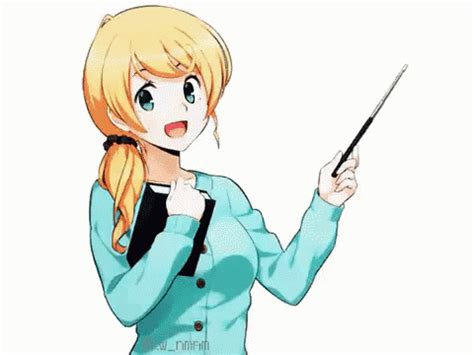 Ellen Baker GIF - Ellenbaker Anime Teacher - Discover & Share GIFs | Anime english, Animated ...