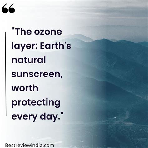 World Ozone Day Quotes: Inspiring Words for a Sustainable Future - BestReviewIndia