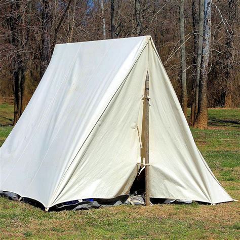 Civil War Wedge Tents | Canvas Tents | Crazy Crow Trading Post