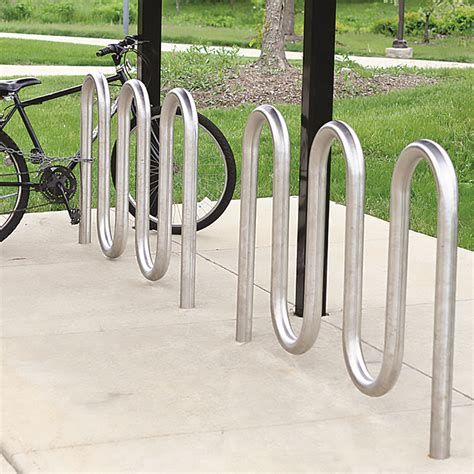 Bike Racks : 5 Wave Bike Rack