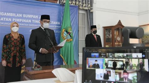 Rotation Of Three Provincial Government Officials, Ridwan Kamil: Get To ...