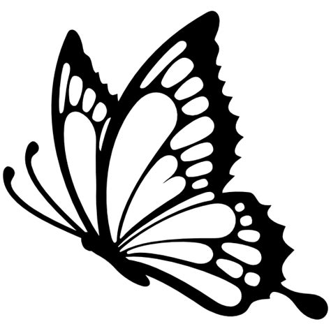 Pretty Lavender Butterfly Vinyl Car Window Cutout Sticker