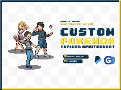 A Custom Pokemon Trainer Sprite | Upwork