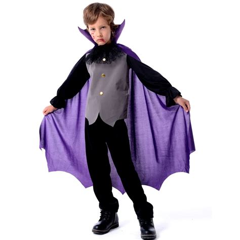 Halloween Costume Vampire Costume Cloak Gothic Vampire Child Vampire ...