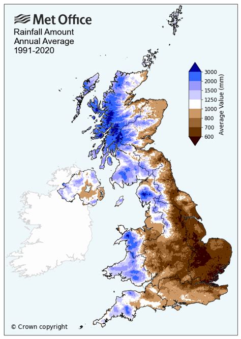 How much does it rain in the UK? - Met Office