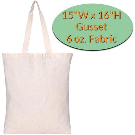 Wholesale Cotton Tote Bags with Bottom Gusset | Cotton tote bags, Tote bag, Cheap tote bags