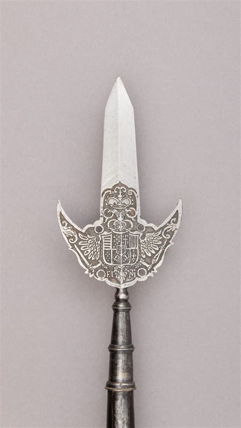 Partisan Date:ca. 1750 Culture:Austrian Medium:Steel, wood, gold | Pretty knives, Metropolitan ...