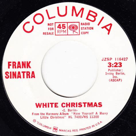 Frank Sinatra - White Christmas / Have Yourself A Merry Little Christmas (1966, Vinyl) | Discogs