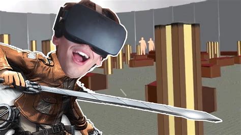 🔥 BRAND NEW ATTACK ON TITAN VIRTUAL REALITY GAME! - YouTube