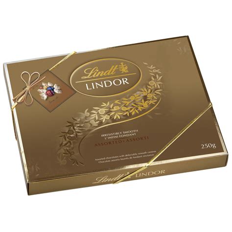 Lindt LINDOR Prestige Assorted Chocolate Truffles Gift Box, 250g – Lindt Chocolate Canada