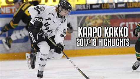 Kaapo Kakko | 2017-18 Highlights - YouTube