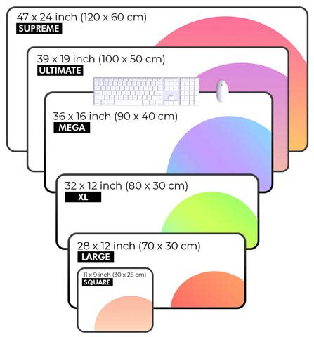 Choosing Your Custom Mouse Pad Size – Ultimate Custom Gaming Mouse Pads