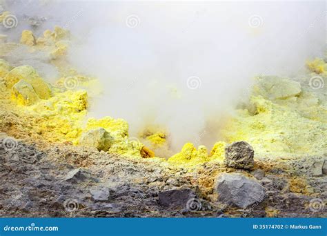 Lipari Islands Active Volcano Stock Photo - Image of aeolian, active: 35174702