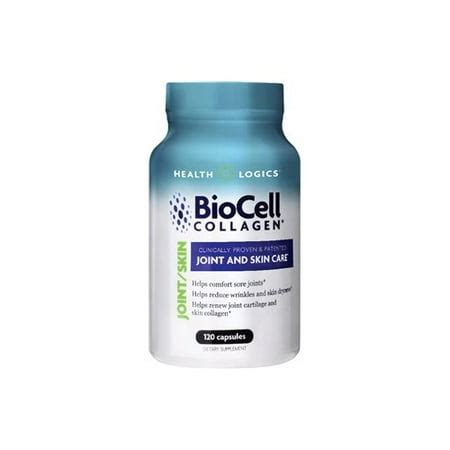 Health Logics BioCell Collagen Joint and Skin Care 120 Capsules - Walmart.com