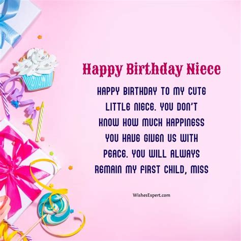 40+ Happy Birthday Wishes for Niece From The Heart