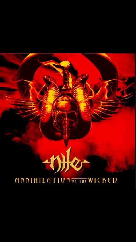 NILE 💀 album covers | Metal Amino