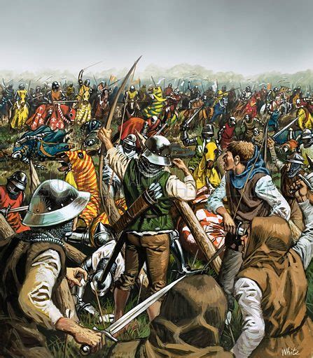 Battle of Agincourt stock image | Look and Learn