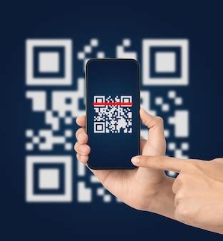 Premium PSD | Hand using tablet computer scan qr code mockup