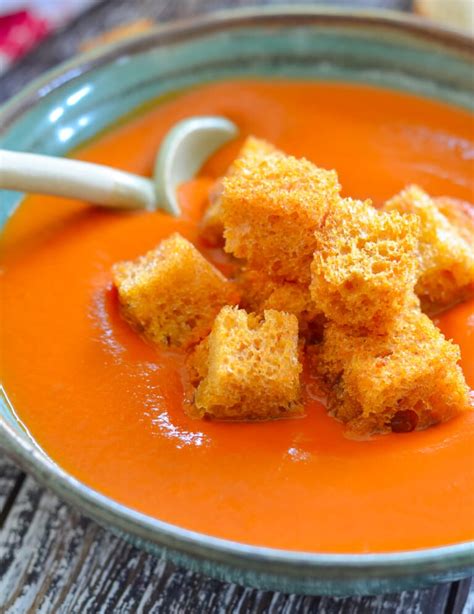 Vegan Tomato Soup - A Virtual Vegan