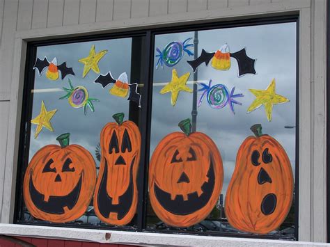 Halloween Window Painting | Candy corn with wings! Brilliant… | Flickr