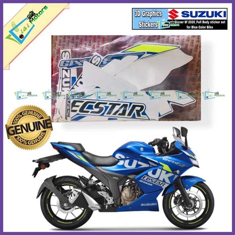 Sticker For Suzuki Gixxer 150 Sf Decals Ecstar Logo Body Kit Accessories | ubicaciondepersonas ...