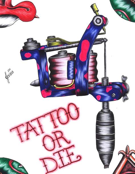 Tattoo Or Die - Print — StudioBehindTheFence