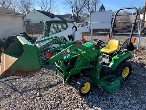 60IN JOHN DEERE 1023E SUB-COMPACT TRACTOR WITH LOADER! $128 A MONTH! - Lawn Mowers for Sale ...