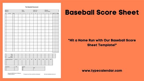 Baseball Score Sheet Lupon Gov Ph - vrogue.co