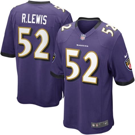 Nike Ray Lewis Baltimore Ravens Youth Game Jersey - Purple - NFLShop.com