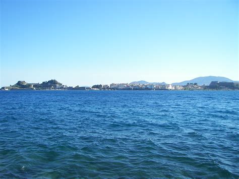 File:Corfu city from the sea.JPG - Wikimedia Commons