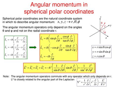 PPT - Angular momentum in quantum mechanics PowerPoint Presentation ...