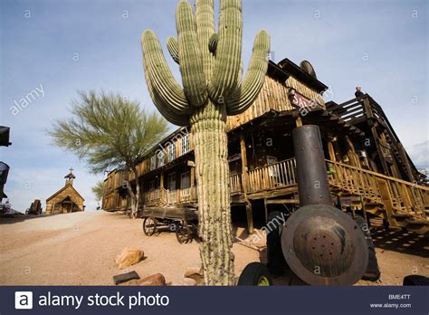 Goldfield ghost town, near Apache Junction, Arizona and Superstition ...