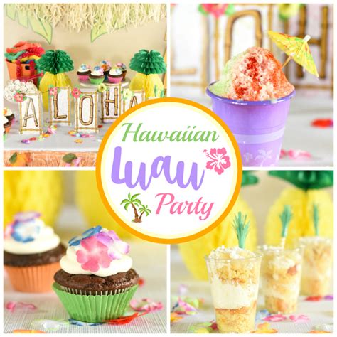 Hawaiian Luau Party Ideas that are Easy and Fun! - Fun-Squared