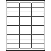 Template for Avery Presta® 94200 Rectangle Labels 1" x 2-5/8" | Avery.com | Address label ...