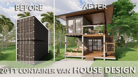 20 Foot Container House Designs: 10 Amazing Ideas to Transform Your ...