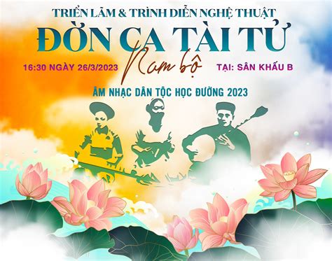 Chương trình Âm nhạc dân tộc học đường 2023 - Đờn ca tài tử Nam bộ