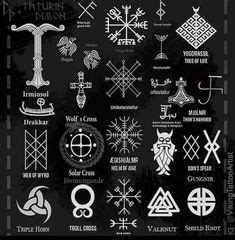 490 Warrior symbols ideas | norse tattoo, tattoos, viking tattoos