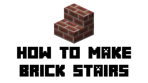 Minecraft Survival: How to Make Brick Stairs - YouTube