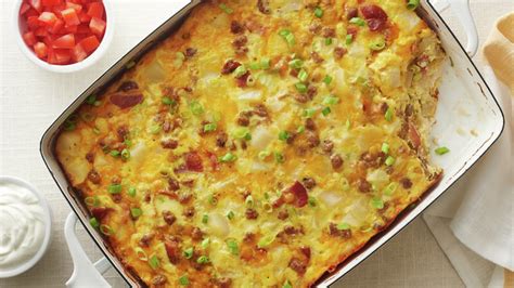 Overnight Hearty Biscuit Breakfast Casserole | Recipe | Breakfast casserole with biscuits ...