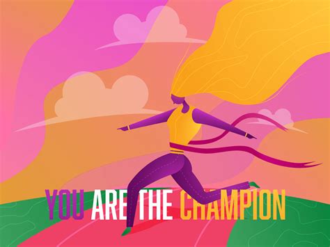 You are the Champion on Behance