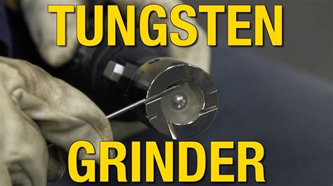 THE Perfect Way to Sharpen Tungsten for TIG Welding - Tungsten Grinder Designed by the Eastwood ...