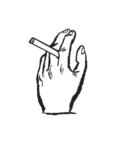 How To Draw A Cigarette Smoke