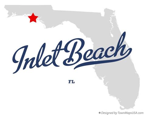 Inlet Beach Florida Map - Map Of Western Hemisphere